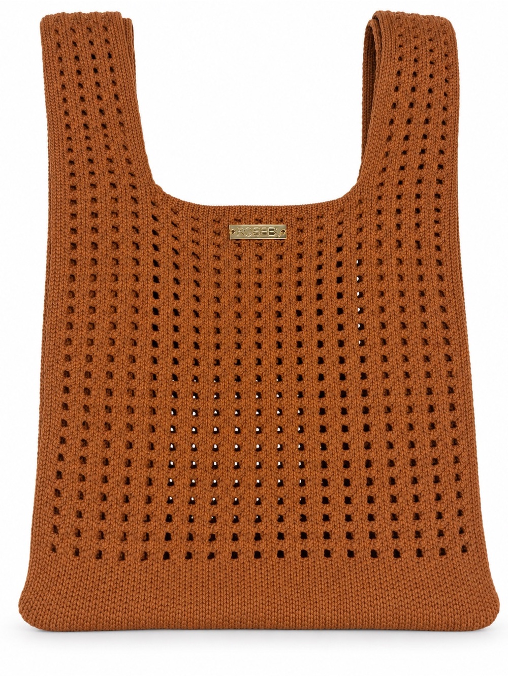 limited-edition Kopari Terracotta Knit Tote Bag